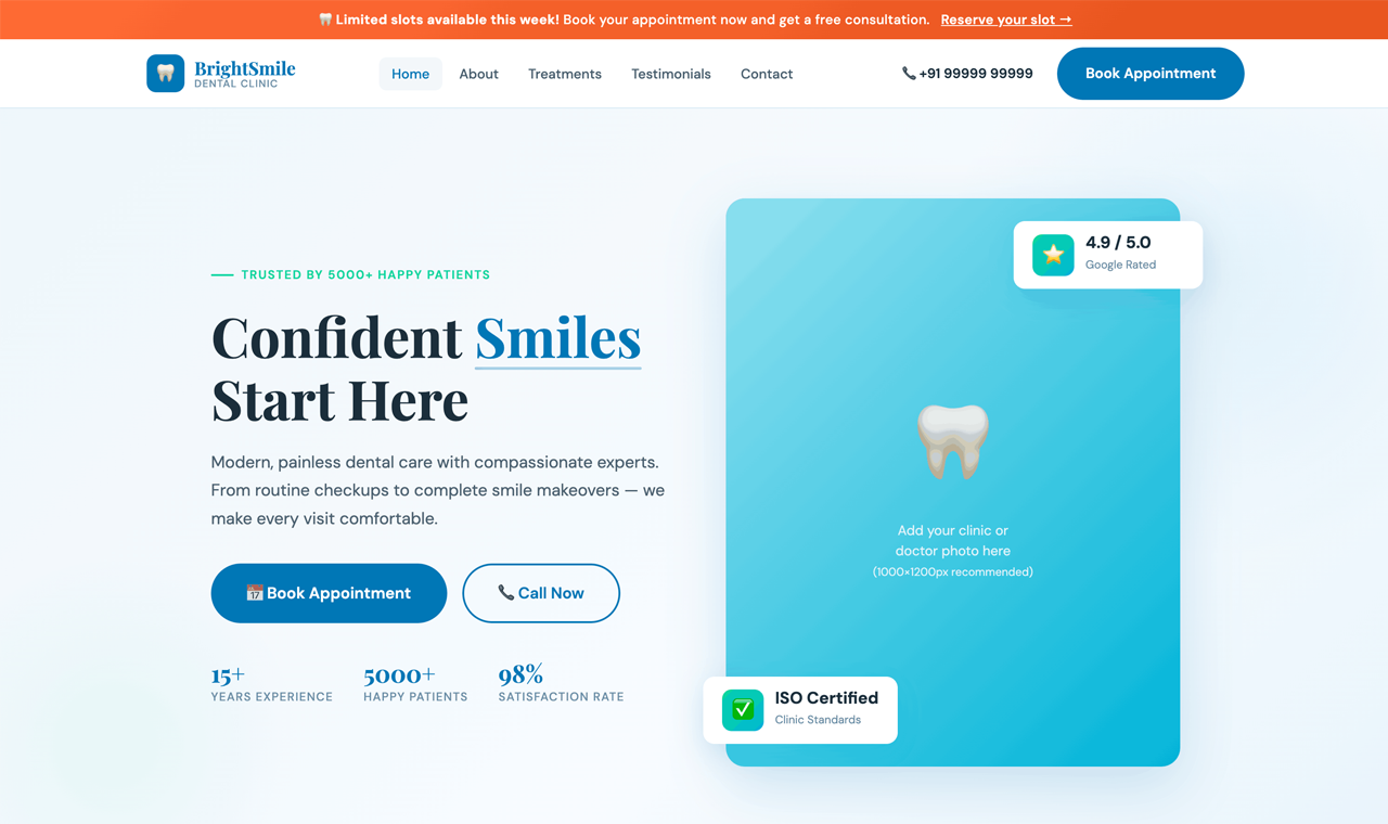 brightsmile-dental-template